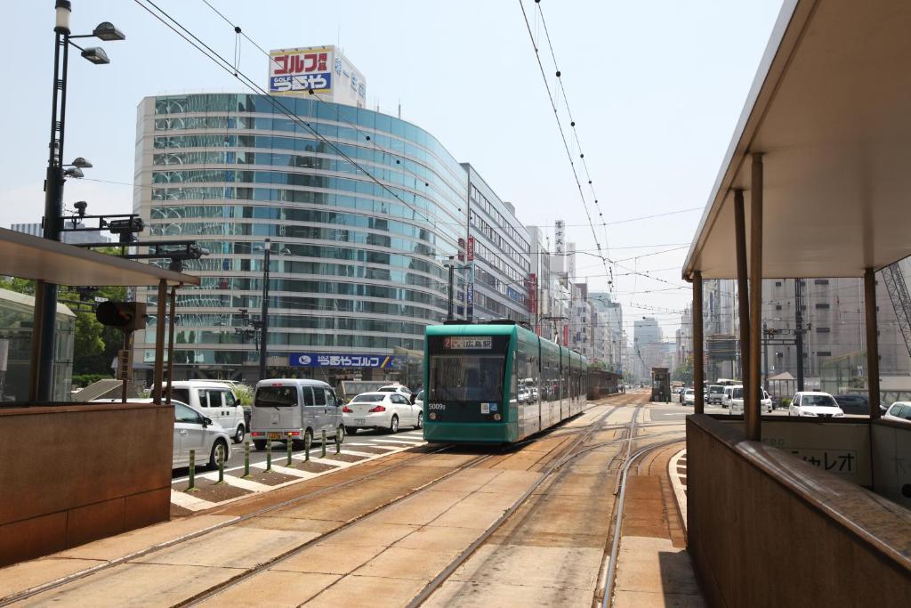 호텔 파크 사이드 히로시마 평화 공원 외부 사진